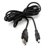 Cabo carregador USB preto para ps3 (1.5m, preto)