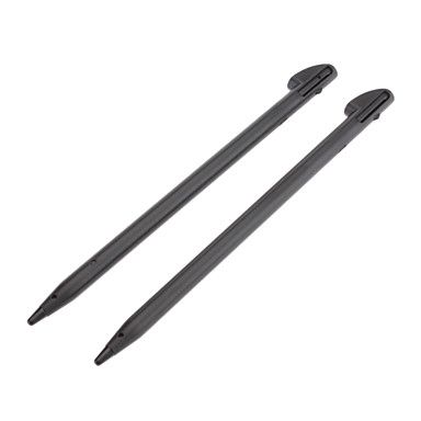 4 canetas Stylus Pen para 3DS LL/3DS XL (2 PCS, Black)