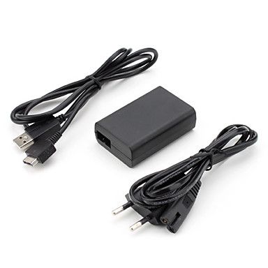 Adaptador de energia AC para ps vita com um cabo USB (5v)